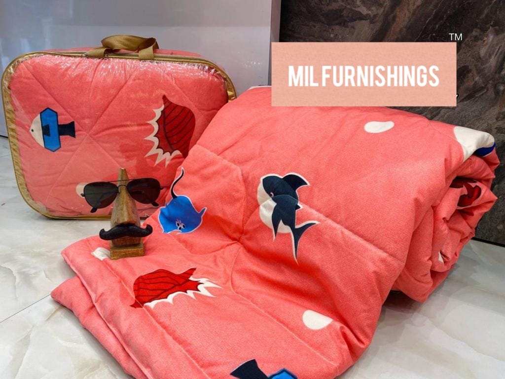 Coral Kids Bedding Set